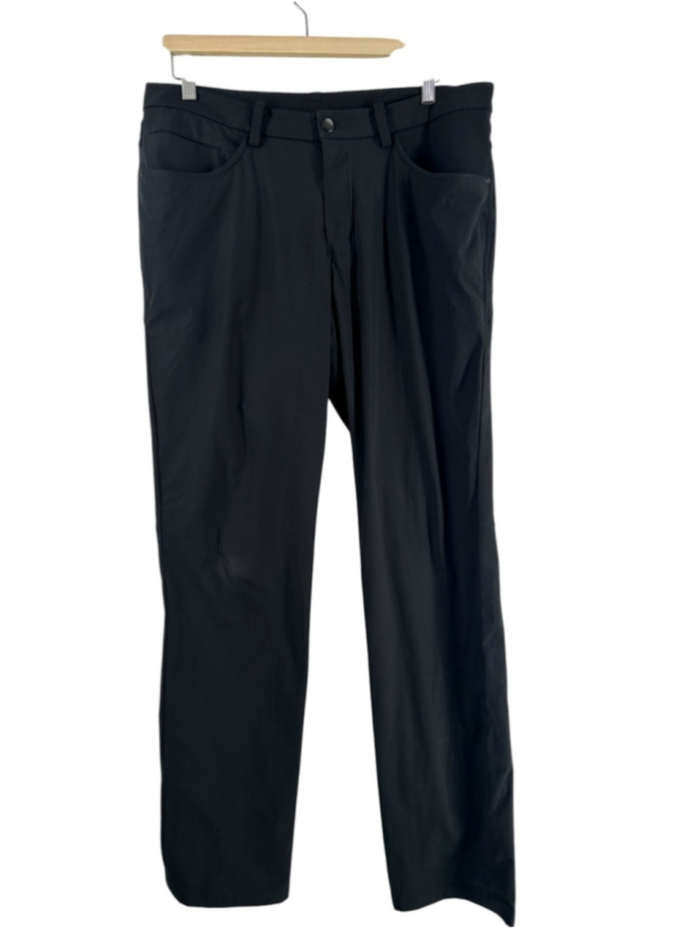 Lululemon ABC Pant Classic *34* golf pants business casual black sz 34